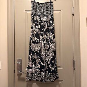 STRAPLESS MAXI DRESS
